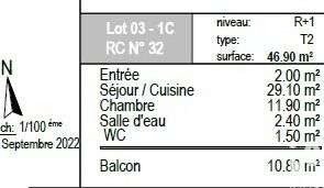 Location Appartement 2 piècesNîmes