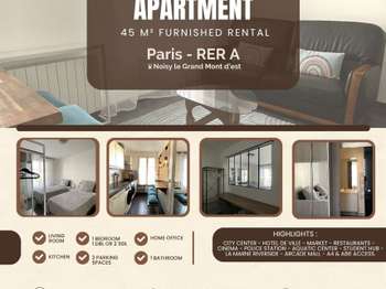 Location Appartement 3 piècesNoisy-le-Grand