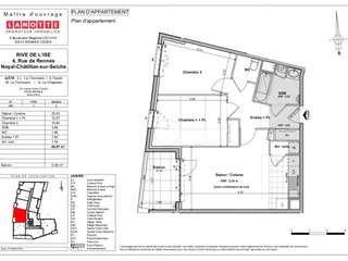 Location appartement 3 pièces