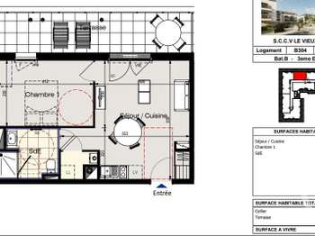 Location appartement 2 pièces