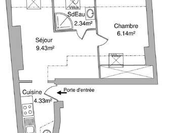 Location appartement 2 pièces Location appartement 2 pièces