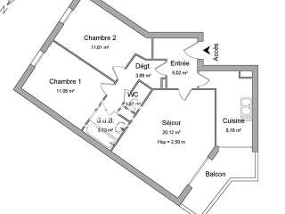 Location appartement 3 pièces