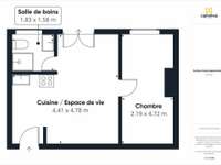 Location appartement 2 pièces Location appartement 2 pièces