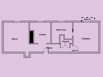 Location Appartement 2 piècesParis 15e