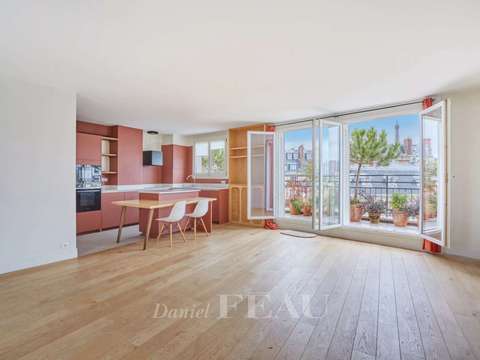Location appartement 2 pièces Paris 16e 75