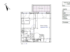 Location Appartement 2 piècesPerros-Guirec