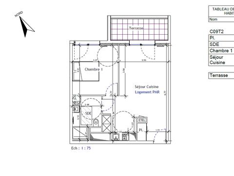 Location appartement 2 pièces Perros-Guirec 22