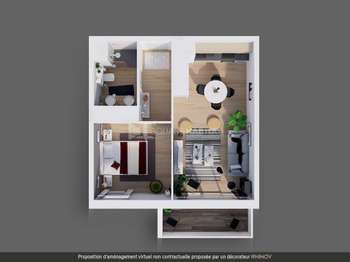 Location appartement 2 pièces