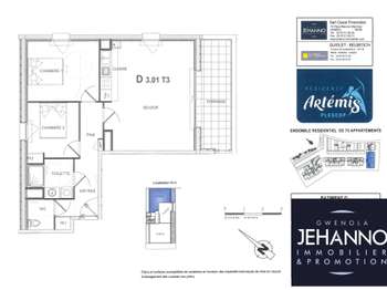 Location appartement 3 pièces