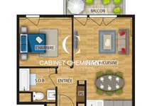 Location appartement 2 pièces Location appartement 2 pièces
