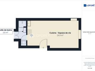 Location appartement 1 pièce