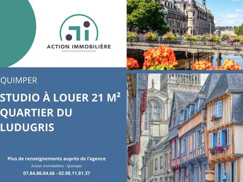 Location Studio 1 pièce Quimper 29
