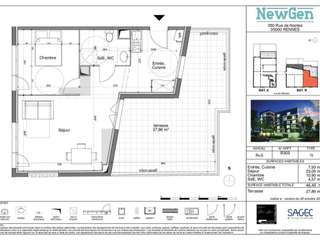 Location appartement 2 pièces