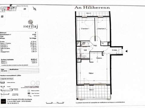 Location appartement 3 pièces