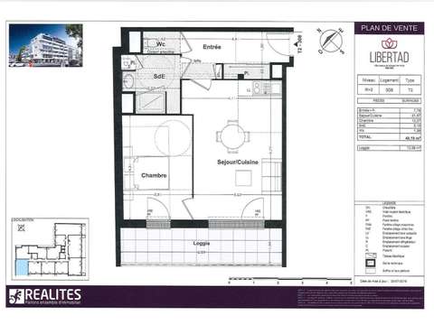 Location appartement 2 pièces Rennes 35