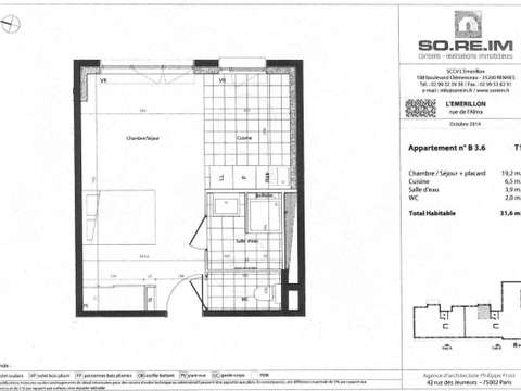 Location appartement 1 pièce Location appartement 1 pièce