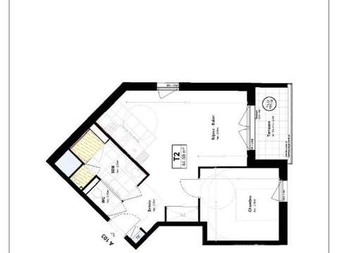 Location appartement 2 pièces