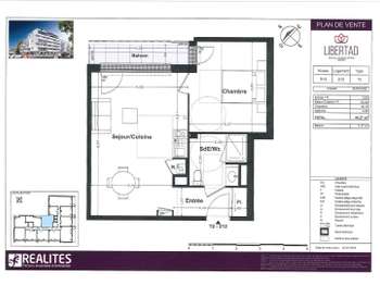Location appartement 2 pièces Rennes 35