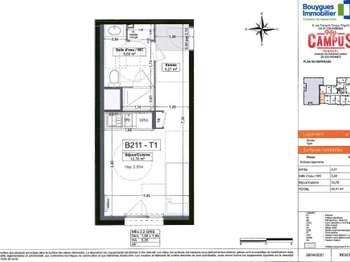 Location Appartement T1Rennes