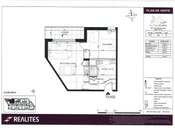 Location Appartement 2 piècesRennes