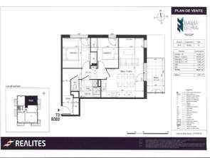Location Appartement 3 piècesRennes Centre Ville