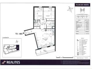 Location appartement 3 pièces