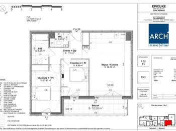 Location appartement 3 pièces