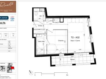 Location appartement 2 pièces