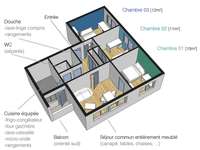 Location appartement 4 pièces Location appartement 4 pièces