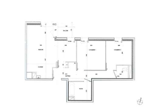 Location appartement 3 pièces Rennes Gare 35
