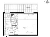 Location appartement 1 pièce