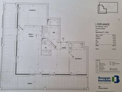 Location appartement 3 pièces