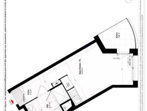 Location Appartement T1Rennes Nord Saint-Martin