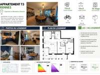 Location appartement 3 pièces