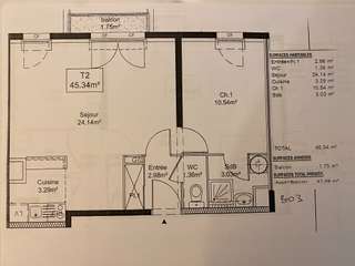 Location appartement 2 pièces