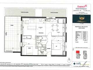 Location appartement 3 pièces