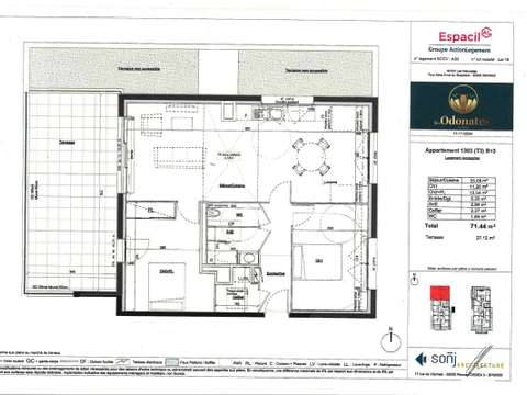 Location appartement 3 pièces