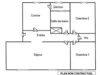 Location appartement 3 pièces