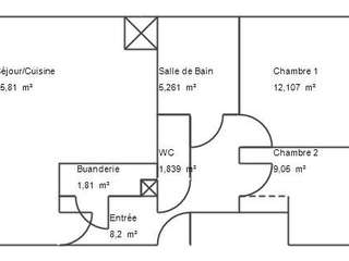 Location appartement 3 pièces