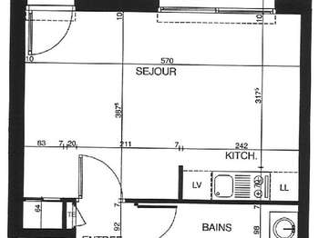 Location Appartement T1Rezé