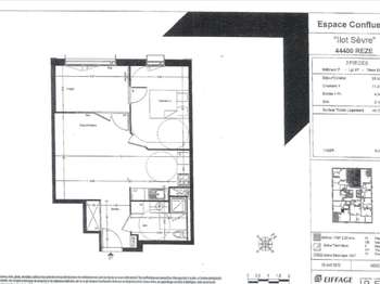 Location appartement 2 pièces Rezé 44