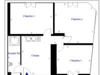 Location appartement 3 pièces