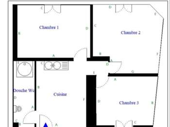 Location appartement 3 pièces