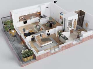 Location appartement 2 pièces