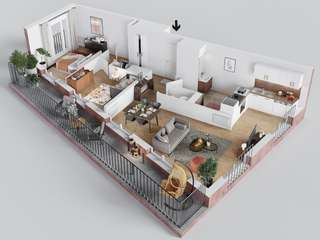 Location appartement 3 pièces