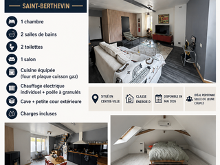 Location appartement 3 pièces