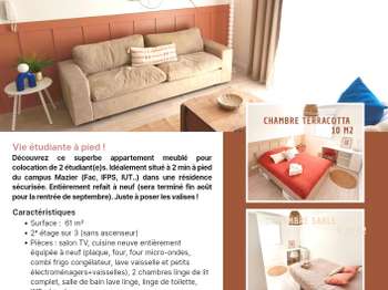 Location Appartement 3 piècesSaint-Brieuc