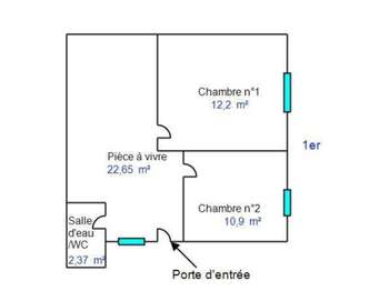 Location appartement 3 pièces Location appartement 3 pièces