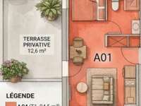 Location appartement 1 pièce