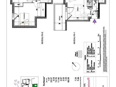 Location appartement 3 pièces Location appartement 3 pièces